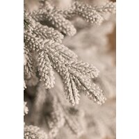 Ель Ёлушка Уральская заснеженная ЕУРАЛЗ 18 (1.8м, подставка пластик) - Изображение №6 — Chaika Market