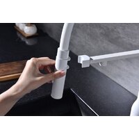 Смеситель Paulmark Magneto One Ma213188-WH (белый/белый матовый) - Изображение №6 — Chaika Market