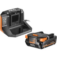 Аккумулятор с зарядным устройством AEG Powertools SET L1820S 4935478932 (18В/2 Ah + 18В) — Chaika Market