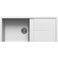 Кухонная мойка Elleci Unico 480 Bianco G68 — Chaika Market