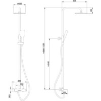 Душевая система  Abber Emotion AF8816L (хром) - Изображение №2 — Chaika Market
