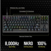 Клавиатура Corsair K60 Pro TKL (черный, Corsair OPX, нет кириллицы) - Изображение №9 — Chaika Market