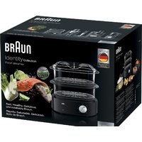 Пароварка Braun IdentityCollection FS 5100 Black - Изображение №5 — Chaika Market