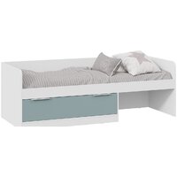 Кровать-тахта Трия Марли комбинированная Тип 1 80x200 (белый/серо-голубой) — Chaika Market
