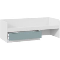 Кровать-тахта Трия Марли комбинированная Тип 1 80x200 (белый/серо-голубой) - Изображение №4 — Chaika Market