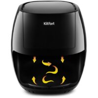 Аэрогриль (аэрофритюрница) Kitfort KT-2220 - Изображение №3 — Chaika Market