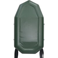 Гребная лодка Муссон R-220 PC (зеленый) - Изображение №2 — Chaika Market