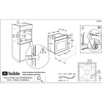 Электрический духовой шкаф Electrolux SteamBake PRO 600 EOD5C70BZ - Изображение №4 — Chaika Market