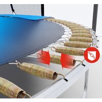 Батут Atlas Sport 312 см - 10ft Pro (4 ноги, внешняя сетка, синий) - Изображение №3 — Chaika Market