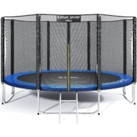 Батут Atlas Sport 312 см - 10ft Pro (4 ноги, внешняя сетка, синий) — Chaika Market