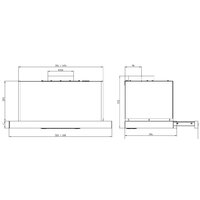 Кухонная вытяжка Elikor Slide 60П-1000 227273 (черный/стекло черное) - Изображение №2 — Chaika Market