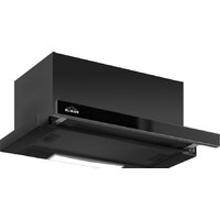 Кухонная вытяжка Elikor Slide 60П-1000 227273 (черный/стекло черное) — Chaika Market