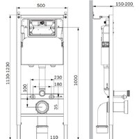 Инсталляция для унитаза AM.PM I012709 - Изображение №6 — Chaika Market