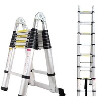 Лестница-трансформер Алюмет DTLH 2.5 (2x8 ступеней) - Изображение №2 — Chaika Market