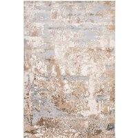 Ковер для жилой комнаты Radjab Carpet Бьянка прямоугольник D056A 7613RK-b 2x2.9 (cream shirink/vizon fdy) — Chaika Market