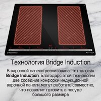 Варочная панель MAUNFELD CVI594SB2BKA Inverter - Изображение №11 — Chaika Market