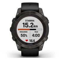 Умные часы Garmin Fenix 7 Pro Sapphire Solar (карбоново-серый титан/черный) - Изображение №9 — Chaika Market