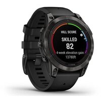 Умные часы Garmin Fenix 7 Pro Sapphire Solar (карбоново-серый титан/черный) - Изображение №3 — Chaika Market