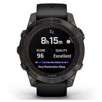 Умные часы Garmin Fenix 7 Pro Sapphire Solar (карбоново-серый титан/черный) - Изображение №8 — Chaika Market