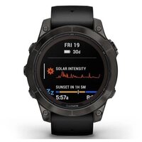 Умные часы Garmin Fenix 7 Pro Sapphire Solar (карбоново-серый титан/черный) - Изображение №2 — Chaika Market