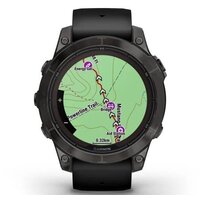Умные часы Garmin Fenix 7 Pro Sapphire Solar (карбоново-серый титан/черный) - Изображение №4 — Chaika Market