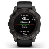 Умные часы Garmin Fenix 7 Pro Sapphire Solar (карбоново-серый титан/черный) - Изображение №5 — Chaika Market
