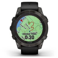 Умные часы Garmin Fenix 7 Pro Sapphire Solar (карбоново-серый титан/черный) - Изображение №7 — Chaika Market