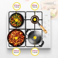 Варочная панель Simfer H60Q40W440 - Изображение №3 — Chaika Market