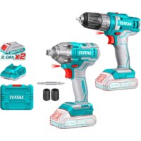  Total TOSLI230702 (шуруповерт, гайковерт, с 2-мя АКБ, кейс) — Chaika Market