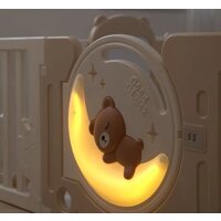 Игровой манеж UNIX kids DeLuxe House&Storage 150х180 Camel PPLXSWH180WC - Изображение №2 — Chaika Market