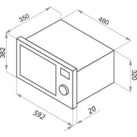Микроволновая печь MAUNFELD XBMO202S - Изображение №2 — Chaika Market