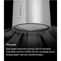 Кухонная вытяжка MAUNFELD Lee Push 39 (белый) - Изображение №12 — Chaika Market