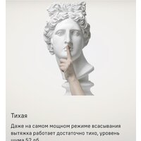 Кухонная вытяжка MAUNFELD Lee Push 39 (белый) - Изображение №15 — Chaika Market