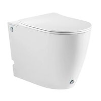 Унитаз приставной Roxen Vario 620260-01 с импульсным смывом - Изображение №2 — Chaika Market