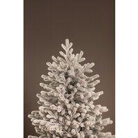 Ель Ёлушка Уральская заснеженная ЕУРАЛЗ 15 (1.5м, подставка пластик) - Изображение №3 — Chaika Market