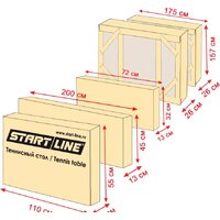 Теннисный стол Start Line City Park Outdoor - Изображение №5 — Chaika Market