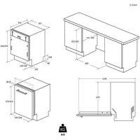 Встраиваемая посудомоечная машина Haier 63A4M4B - Изображение №13 — Chaika Market