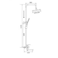 Душевая система  Shevanik S9936 - Изображение №2 — Chaika Market