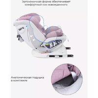 Детское автокресло Rant Nitro Isofix UB619 (серый/розовый) - Изображение №8 — Chaika Market