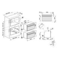 Электрический духовой шкаф Smeg Linea Aesthetic SO4102S3G - Изображение №2 — Chaika Market