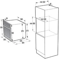 Электрический духовой шкаф Gorenje BFS6148B - Изображение №14 — Chaika Market