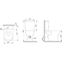 Унитаз напольный AM.PM Sunny Aquaspin C85C8601SC - Изображение №10 — Chaika Market