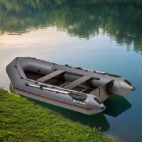 Моторно-гребная лодка BarrakuDA BR-3200 Киль (серый) - Изображение №6 — Chaika Market