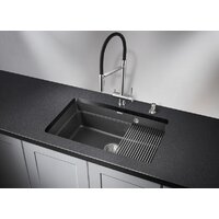 Кухонная мойка Granula KS-7303 (черный) - Изображение №4 — Chaika Market