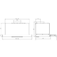 Кухонная вытяжка Elikor Slide 60П-1000 229461 (белый/стекло белое) - Изображение №2 — Chaika Market