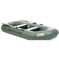 Гребная лодка Тонар Шкипер А260 (зеленый) — Chaika Market