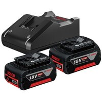 Аккумулятор с зарядным устройством Bosch 1600A019S1 (18В/2x4 Ah + 18-40В) — Chaika Market