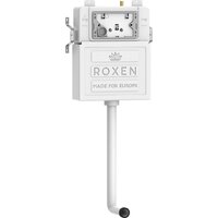 Унитаз приставной Roxen Antares в комплекте с инсталляцией Roxen Attach 5 в 1 968412 (кнопка: сатин) - Изображение №2 — Chaika Market