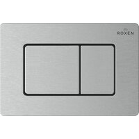 Унитаз приставной Roxen Antares в комплекте с инсталляцией Roxen Attach 5 в 1 968412 (кнопка: сатин) - Изображение №3 — Chaika Market