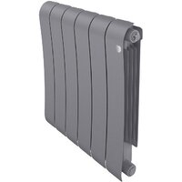 Биметаллический радиатор Royal Thermo Infinity 500 Silver Satin (6 секций) — Chaika Market